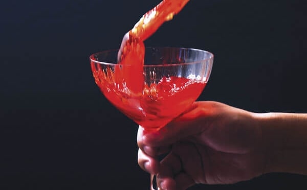 Noche Buena es una bebida preparada con vino y vodka